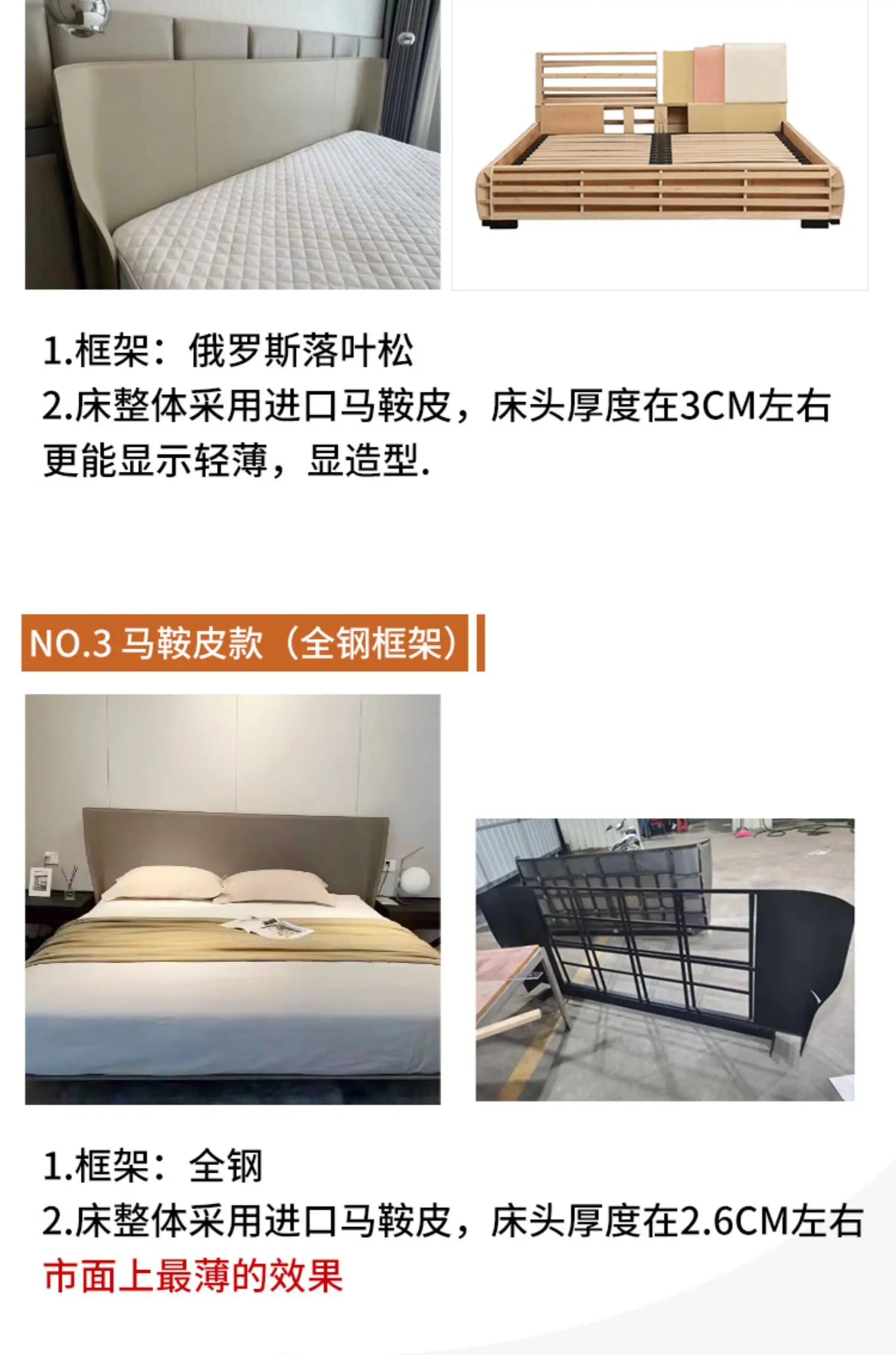 European Double Bed Frame Simple Wood Elegant Luxury Bedroom Bed Frame Queen Under Storage Mobili Per La Casa Home Furniture