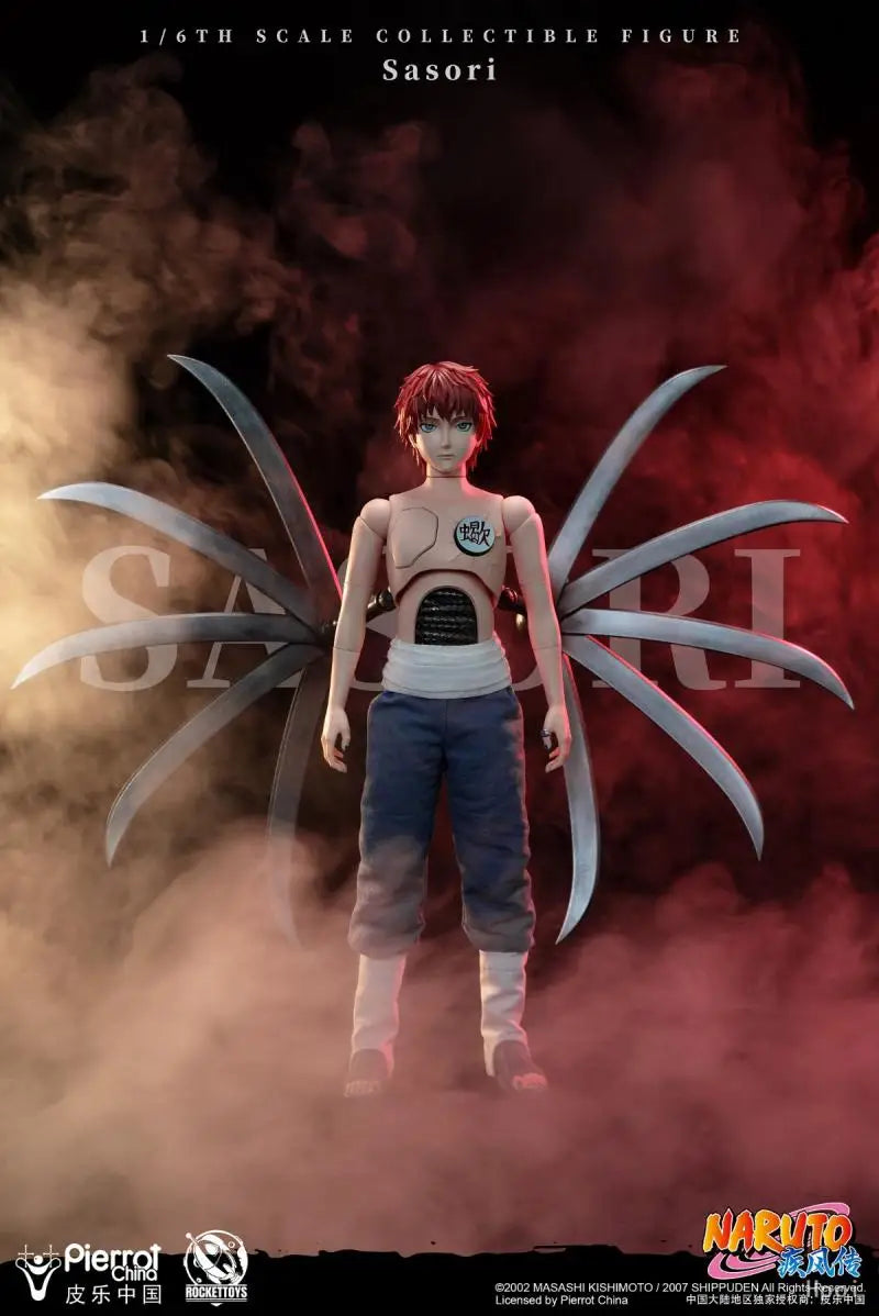 In stock RocketToys (ROC) 010 NARUTO Shippuden  SasoriFigures  Sasori Anime Model Genuine Boxed Toy Gift