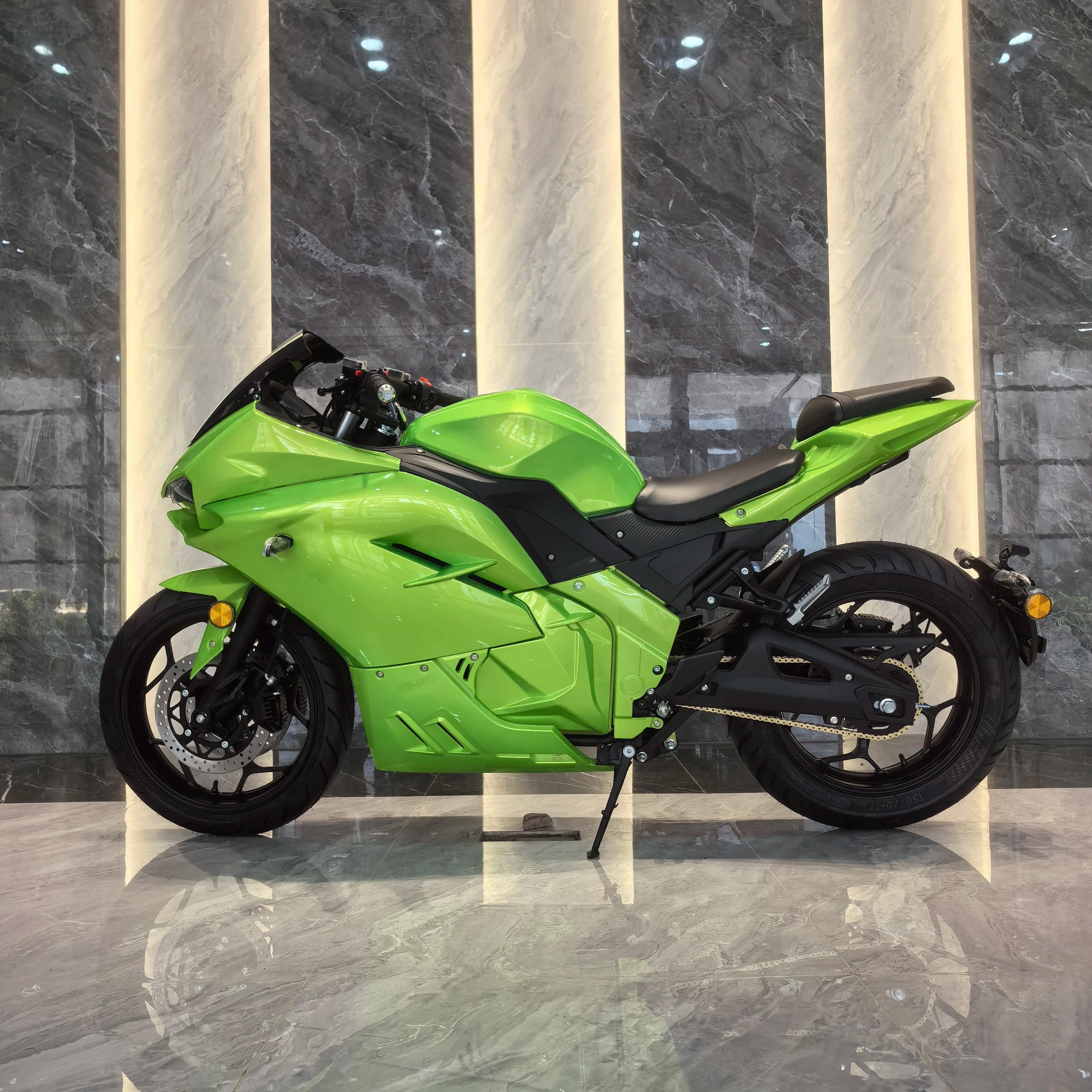 Strovan Motorcycle Perfect Cool Mid Motor 4000w Adult Electric Motorcycle