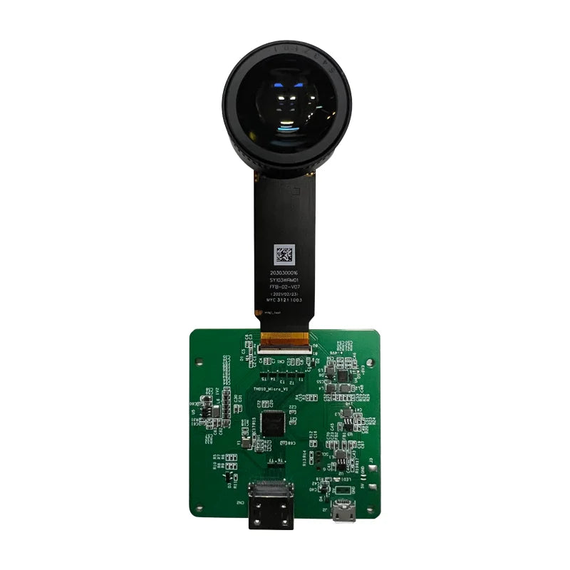 TDO 3D Pancake VR Lens 1.03 Inch 2560x2560 Mipi Micro Organic Light Emitting Diode Display Module With Optical Lens AMOLED