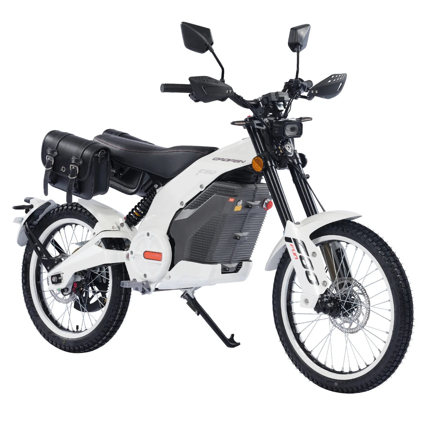 STLF Competition Standard CAOFEN Dirt Bike F8 72V 30-60Ah 12000W 85KM Mid Drive Off-road Road Legal Electric Dirt Motorcycle
