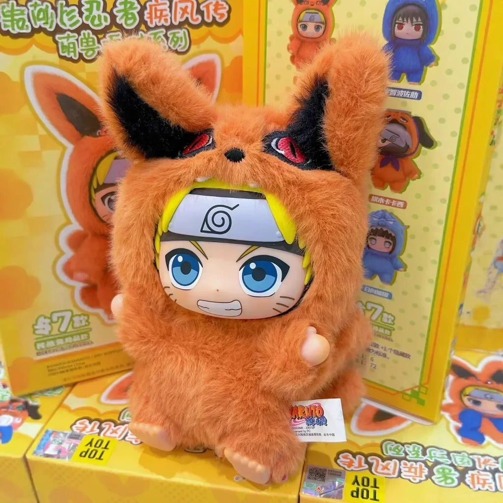 Original Eaki Naruto Blind Box Shippuden Beast Party Series Plush Doll Cute Hand-Made Custom Gift Ornaments For Men And Women