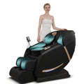 Full Body Massage Chair With Zero Gravity Recliner with two control panel: Smart large screen and Rotary switch spot kneading a
