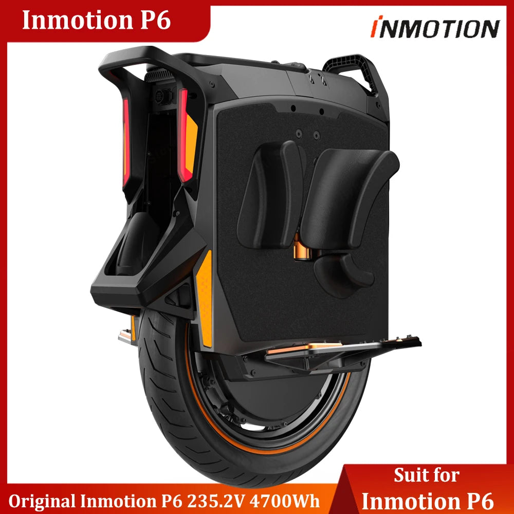 Newest Inmotion P6 Electric Unicycle 235.2V 4200Wh Battery 6000W Motor Power 20inch Official INMOTION P6 EUC