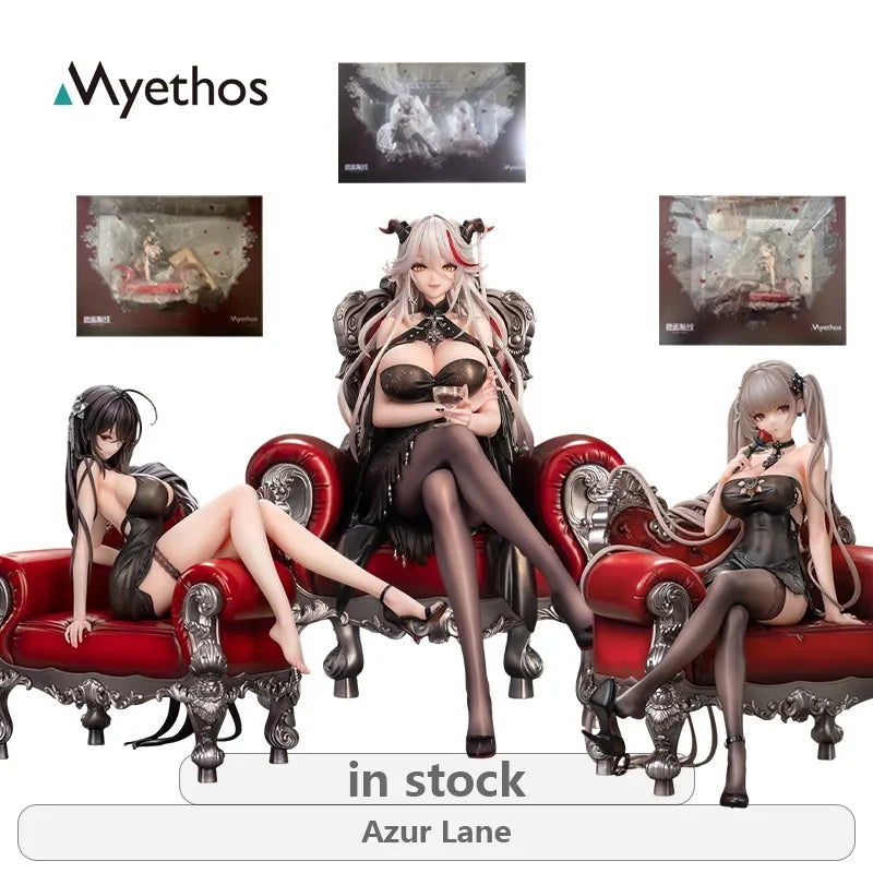 Myethos Original Azur Lane Series Egil\formidable\Fairy Rosy Celebration Anime Not Movable Figure Statue Model Toys Ornaments