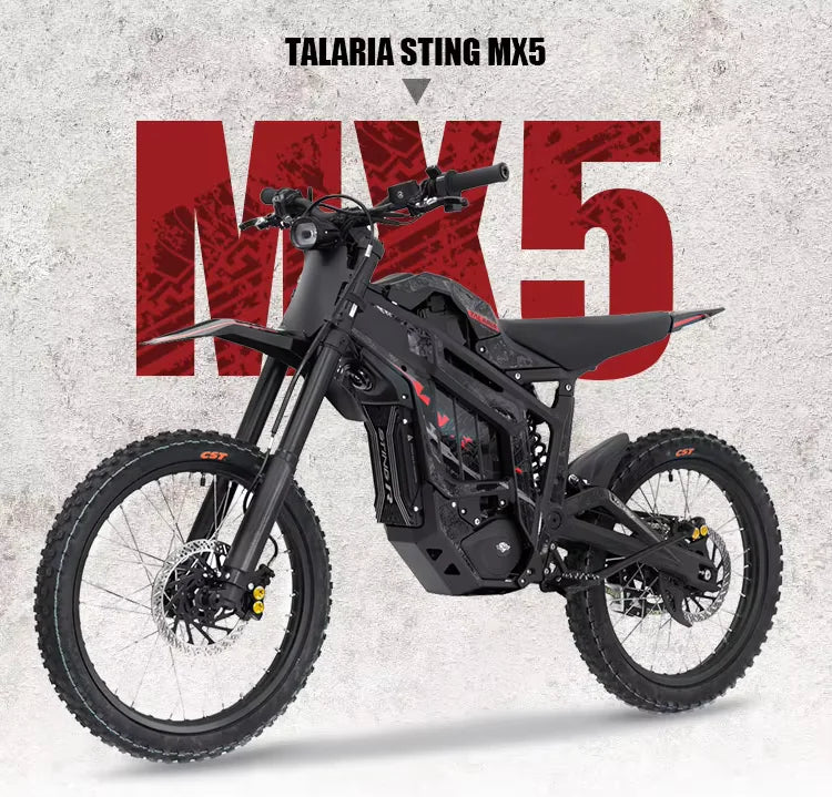 2025 Talaria Sting MX5pro 72v 13KW Middrive Off-Road Ebike 40AH Long Range Electric Dirt Bike Electric Motorcycle