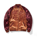 Mens Baseball Jackets Hip Hop Japanese Anime Demon Embrodiery Bomber Coats Streetwear Harajuku Motorcycle Jacket Clothing