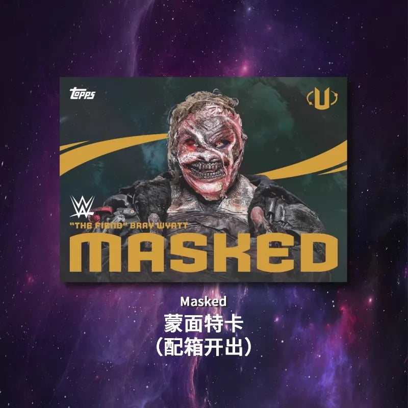 2025 Genuine Topps WWE Universe Hobby Universe Series Wrestling Collectible Trading Cards High Value Gift Box