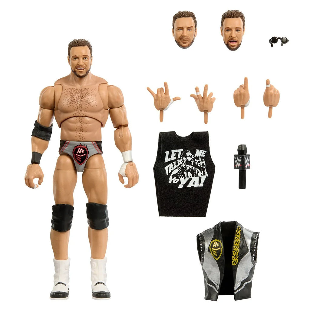 In Stock Original Mattel WWE Ultimate Edition 23 LA Knight  Rey Mysterio 6 Inch Scale Action Figure