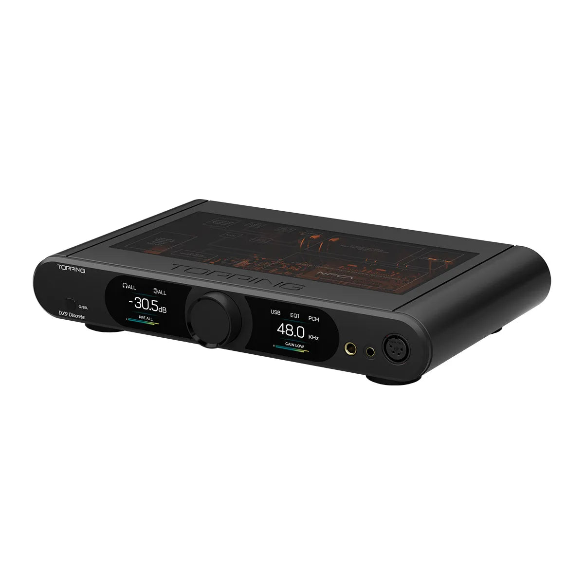 TOPPING DX9 Discrete Anniversary DAC&Headphone Amplifier Hi-Res Audio Support LDAC With Remote Control Decoder HIFI DX9D