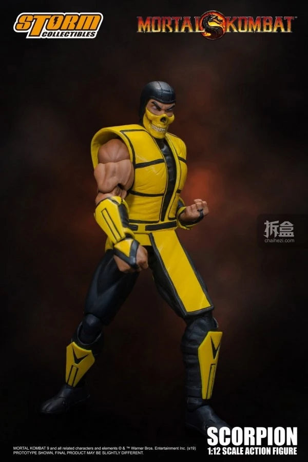 Storm Toys Genuine Mortal Kombat Series Sub Zero Scorpion Nightwolf Fighting Game Collection 1/12 Action Figures Model Toys