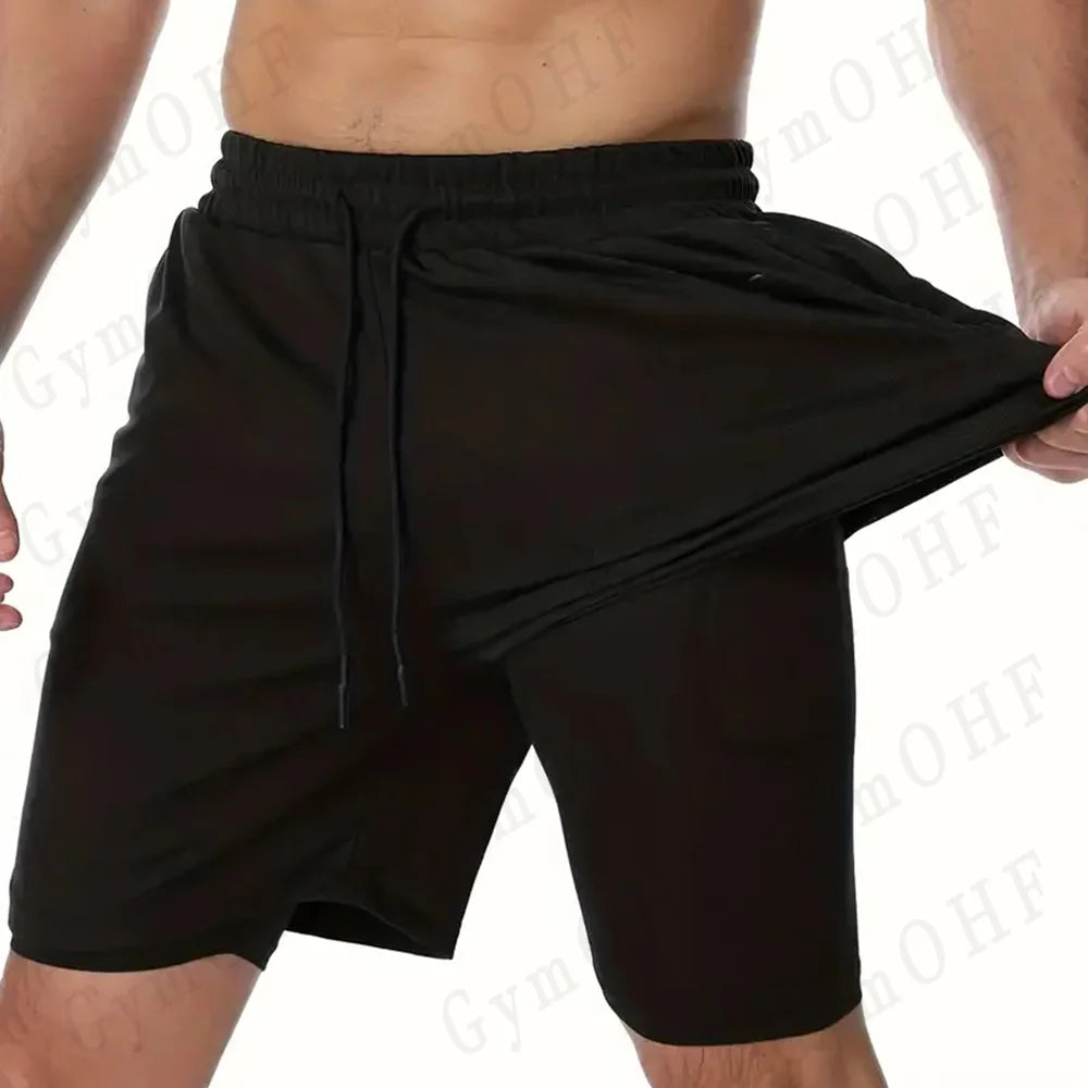 Anime Baki Sport Suits Runing Compression Shirt Shorts Sets Gym Fitness Jogging Training Rashguard Sportwear 2 in 1 Mens