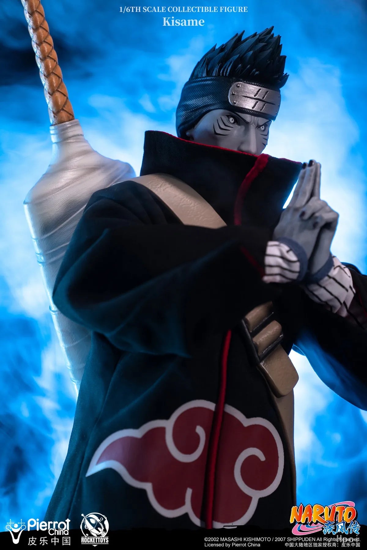 In Stock RocketToys ROC 007 NARUTO Shippuden Hoshigaki Kisame 1/6 Action Figure Model Collection