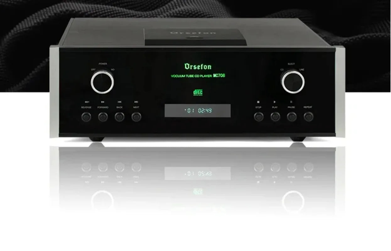 1:1 Clone Mcintosh MC708 CD Player Pure Bile Vacuum Tube 12AX7 HiFi PCM1794 Lossless Dual Decoding RCA/XLR Output
