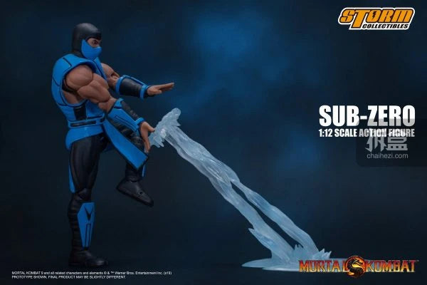 Storm Toys Genuine Mortal Kombat Series Fire Dragon Sub-Zero Motaro Lu Kang Goro Fighting Game 1/12 Action Figures Model Toys