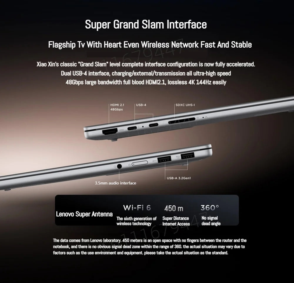 【2025 New】Lenovo Xiaoxin Pro 14 GT AI7-350/860M AI9-365/880M 32G+1TB 14inch 2.8K 120Hz OLED Screen