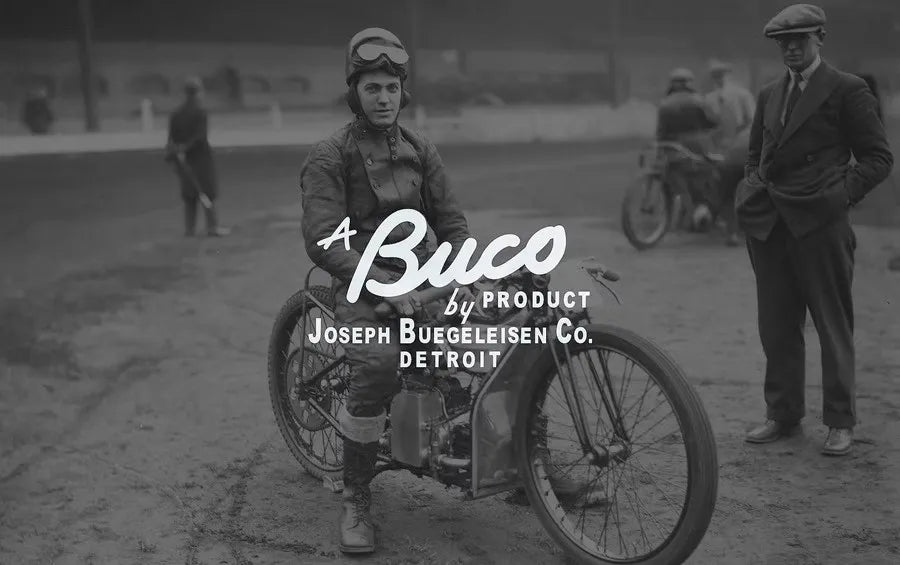 BUCO 1950s leather pants J-99 cotton jungle off-road knight pants