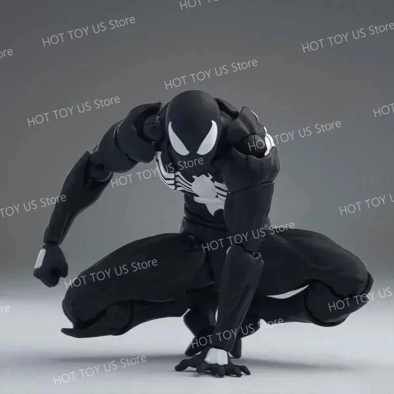 Mess Toys Spider Man Symbiote Spiderman Messtoys Black Suit Neighbor Scarlet Spider Anime Action Figure Gifts Toys