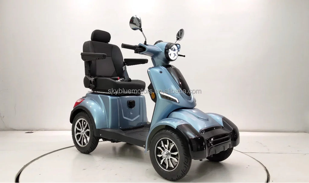 2025 New Den Electric Moped Scooter 1000W Electric 25Kmph Speed  OEM Mobility Scooter For Adults 4 Wheels