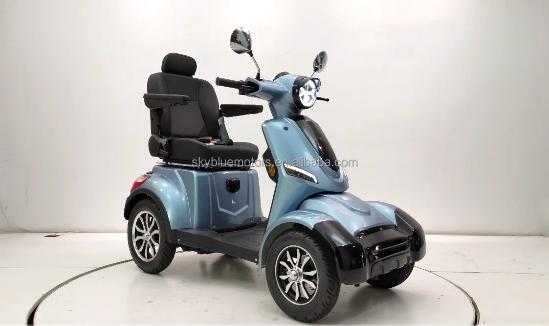 2025 New Den Electric Moped Scooter 1000W Electric 25Kmph Speed  OEM Mobility Scooter For Adults 4 Wheels