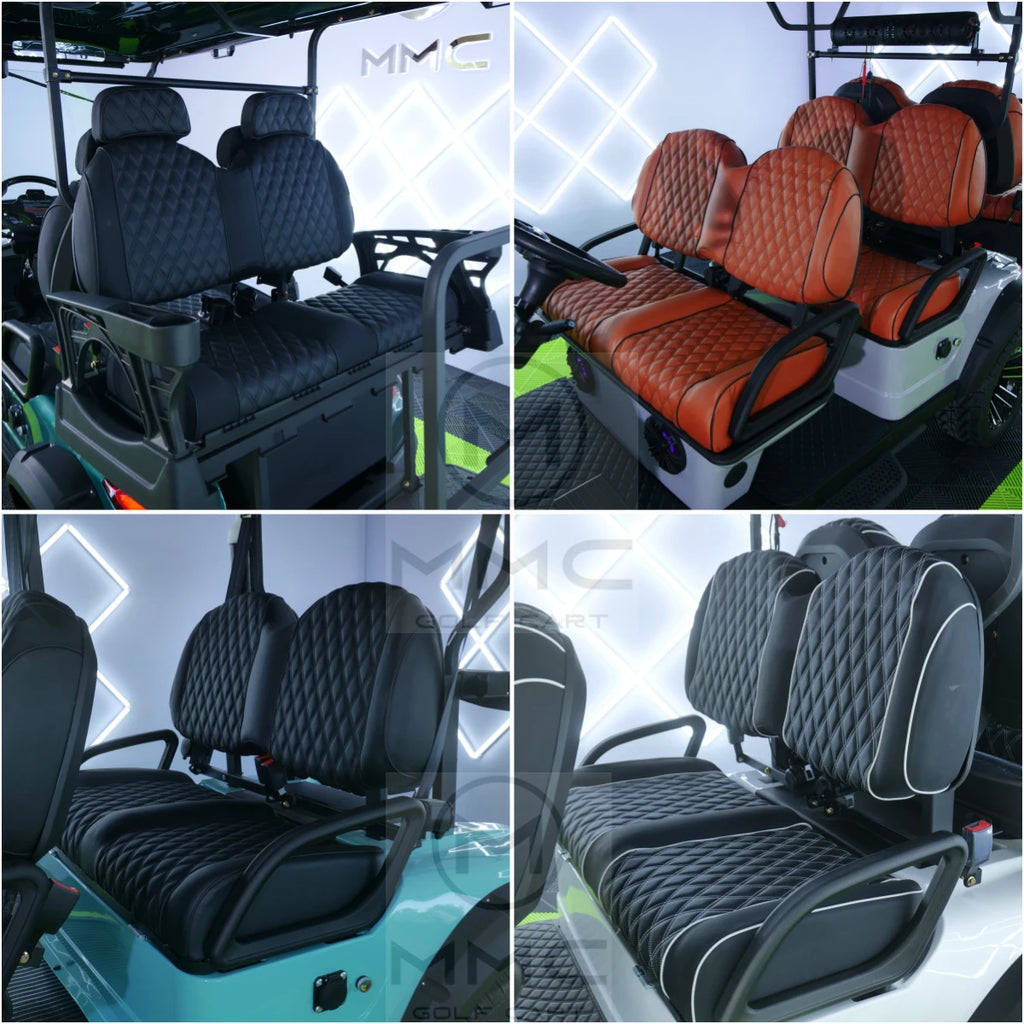 4WD Brand New Utility Vehicle Hunting UTV 4 Seater Golf Car Buggy 10KW 72V Lithium Battery Club Car Off Road Electric Golf Cart