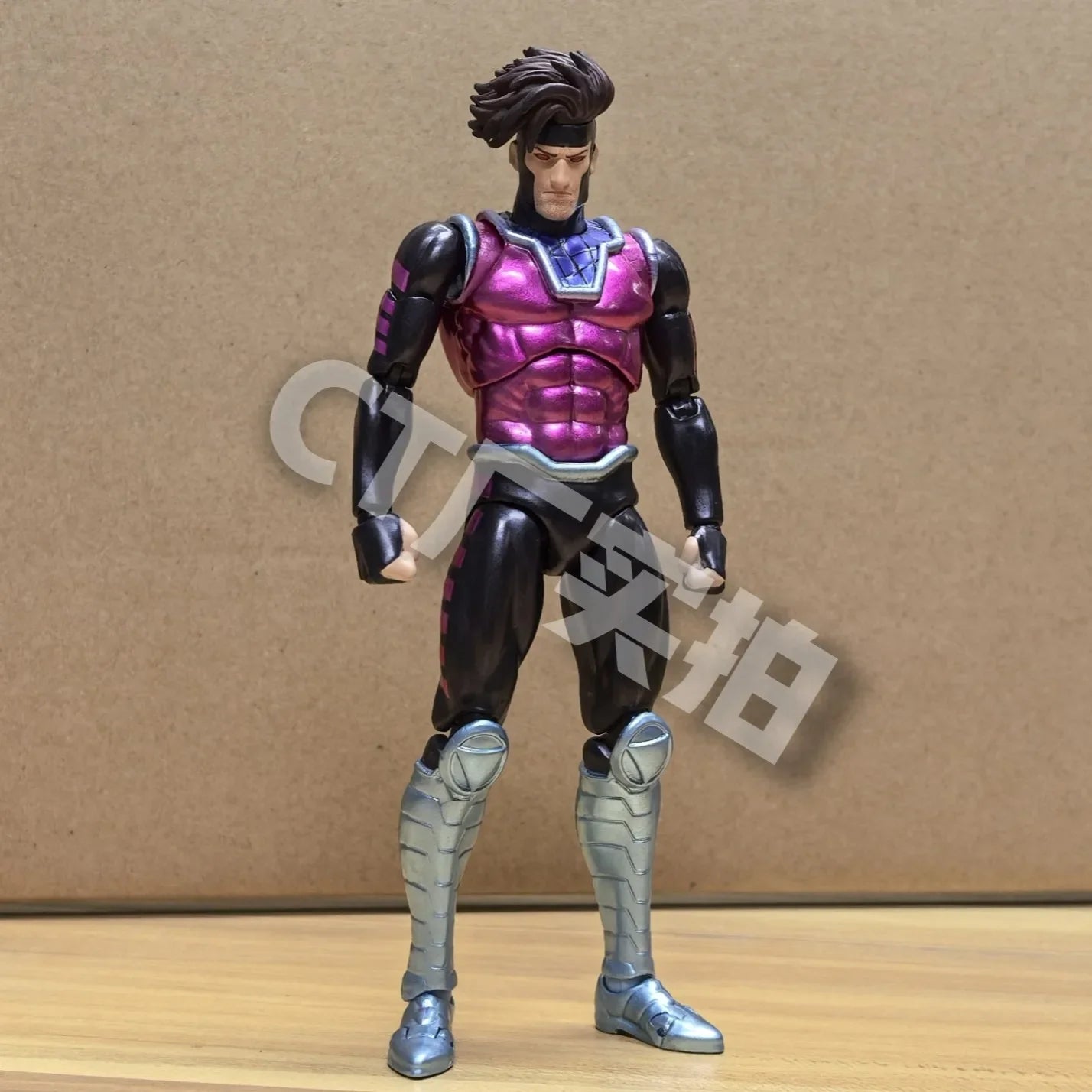 Original Ct Toys Gambit Figure Mafex 131 X-Men Wolverine Shf Anime Action Figure Figurine Statue Model Kids Toy Customized Gift