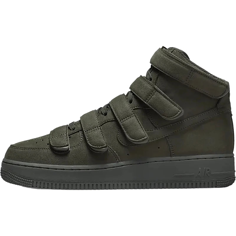 Nike Official Authentic Air Force 1 Unisex High-Top Sports Sneakers with Velcro DM7926-300