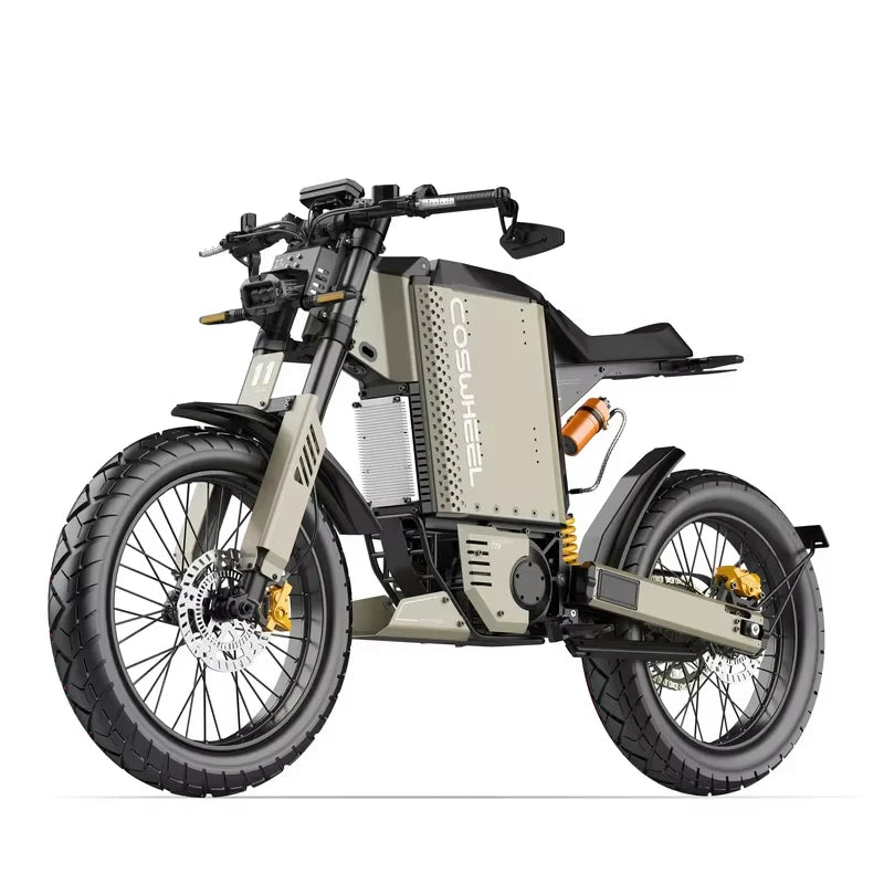 SLDBK Electric Motorcycles 8600W Peak Electric Bike New Adult Off Road Ebike Electric Dirt Bike 72V50AH Lithium Battery E-bike