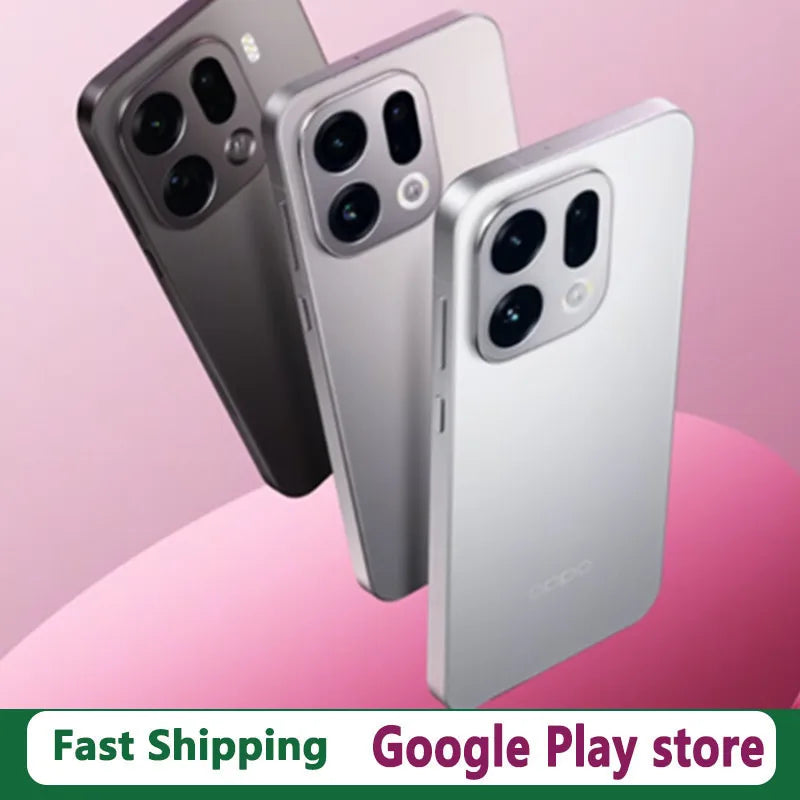 In Stock Oppo Find X9 Pro Smart Phone 6.78" AMOLED 200.0MP Camera IP69 Waterproof Wireless Charge 7500mAh Dimensity 9500 OTA