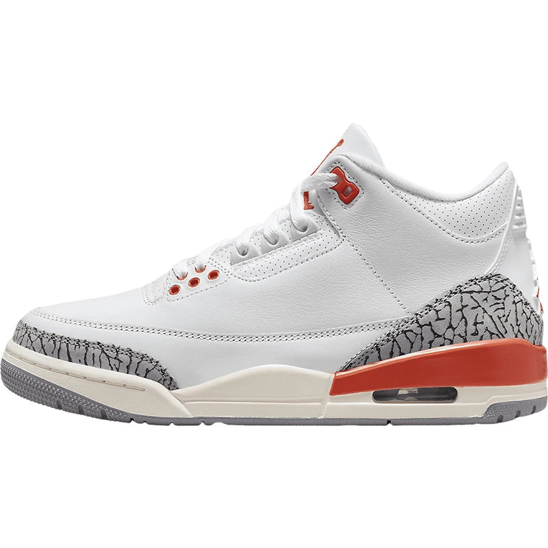 Nike Authentic Air Jordan 3 Retro Women's Cushioned Shoes CK9246-121