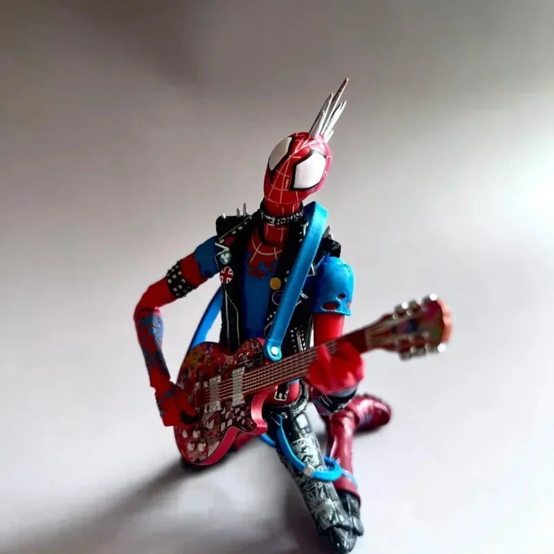 IN STOCK CT Toys Spider-Punk Action Figure Spider-Man Across The Spider-Verse SHF Collectible Model Toy Gift