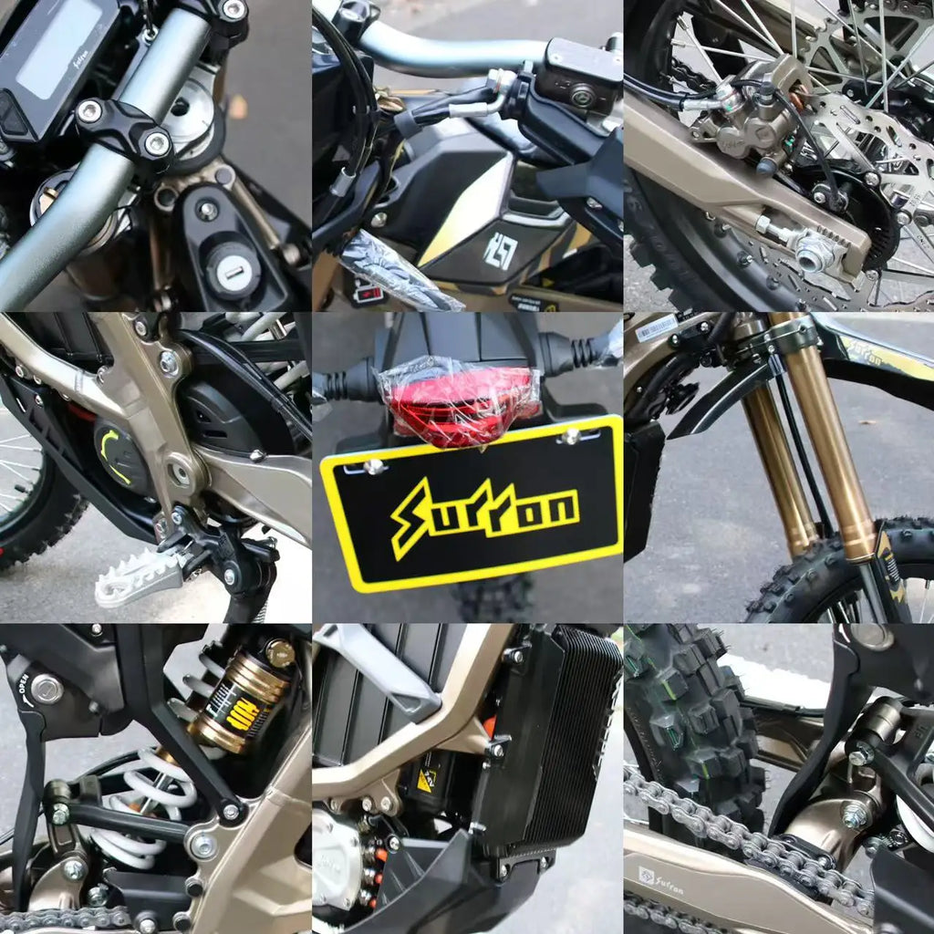 STLF 2025 Adult Suron 74v 60ah  Ultra Bee 21kw Electric Dirt Bike 95Km/h 21Kw Max Power Off Road Sutton LBX Electric Motorcycle