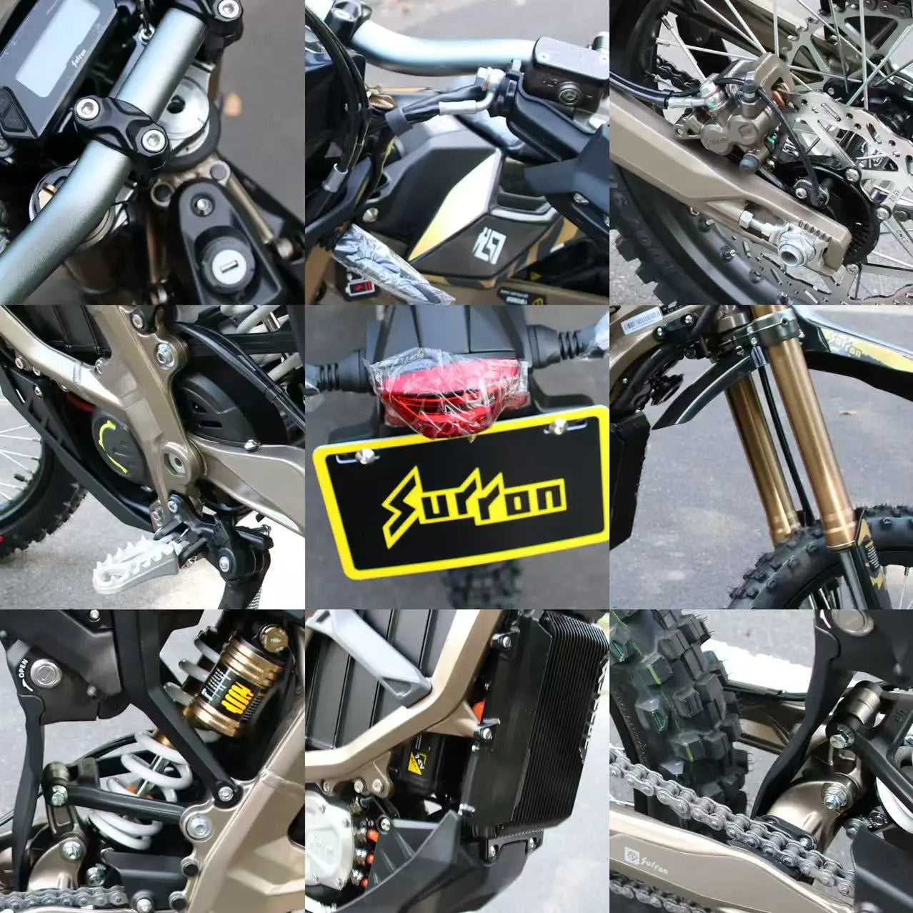 STLF 2025 Adult Suron 74v 60ah  Ultra Bee 21kw Electric Dirt Bike 95Km/h 21Kw Max Power Off Road Sutton LBX Electric Motorcycle