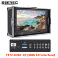 Seetec P173-9HSD-CO 17.3 Inch IPS 3G-SDI HDMI Broadcast Monitor with AV YPbPr Carry-on LCD Director Monitor with Suitcase