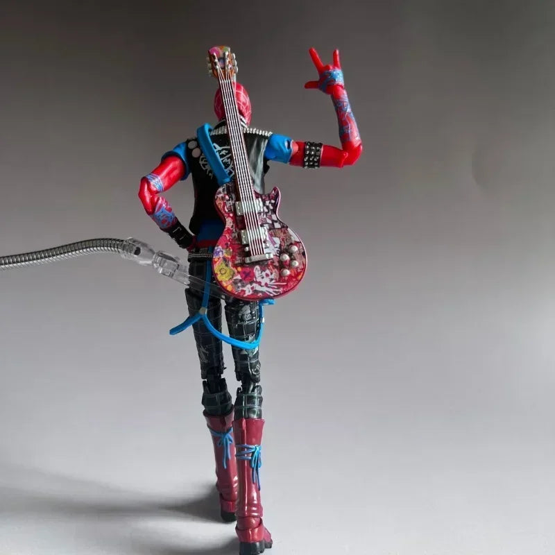 IN STOCK CT Toys Spider-Punk Action Figure Spider-Man Across The Spider-Verse SHF Collectible Model Toy Gift