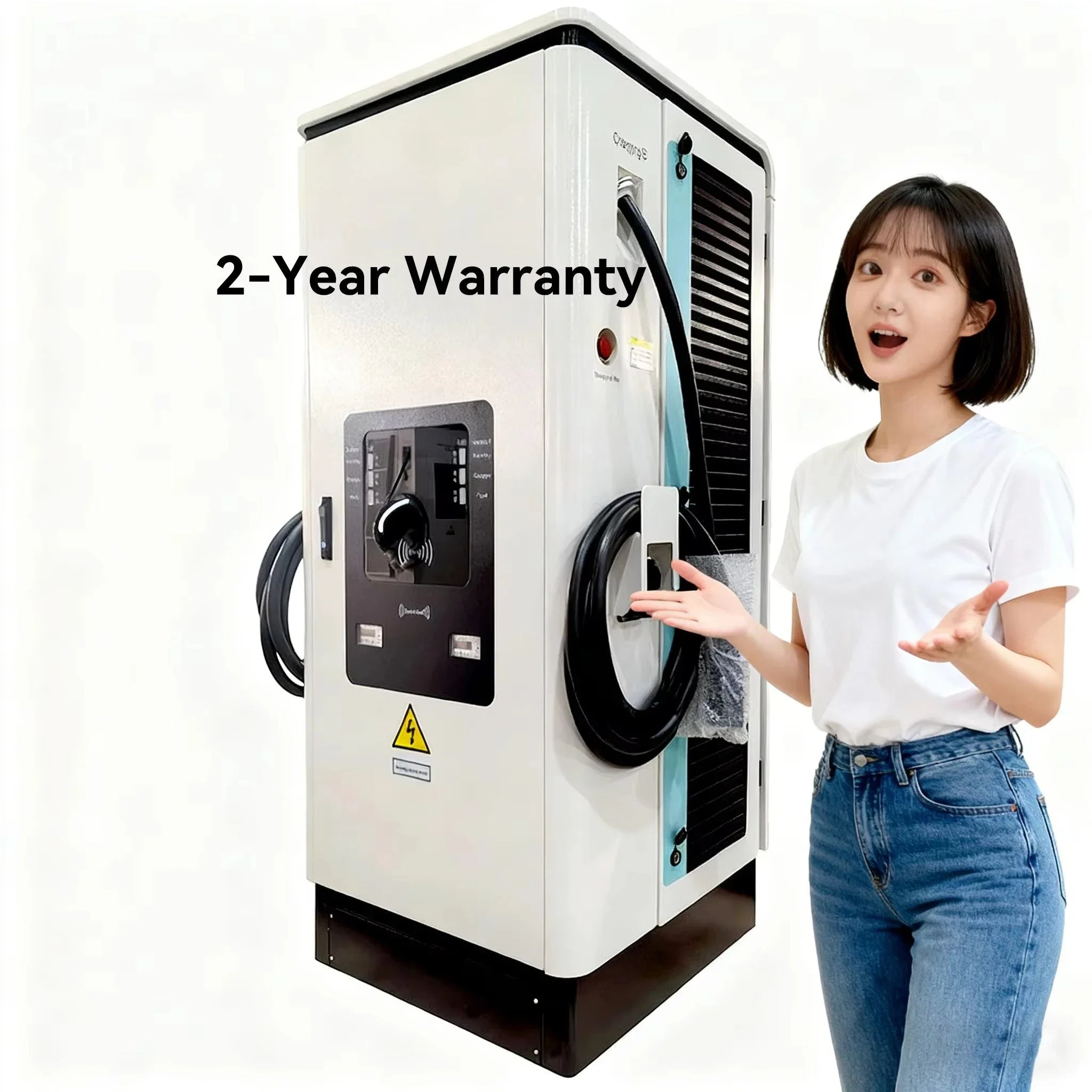 Factory Wholesale New Floor-mounted 120kW CCS2 DC EV Charging Stations for Electric Vehicles