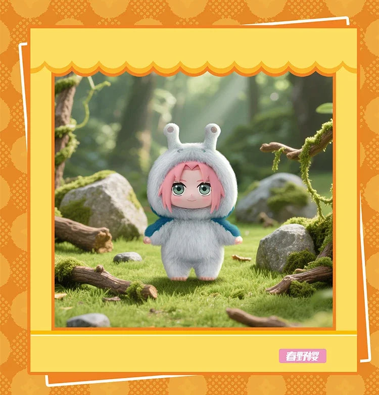 100% Original EAKI Naruto Blind box Shippuden Party Series Stuffed Plush Handmade Ornament Toy Collection Gift