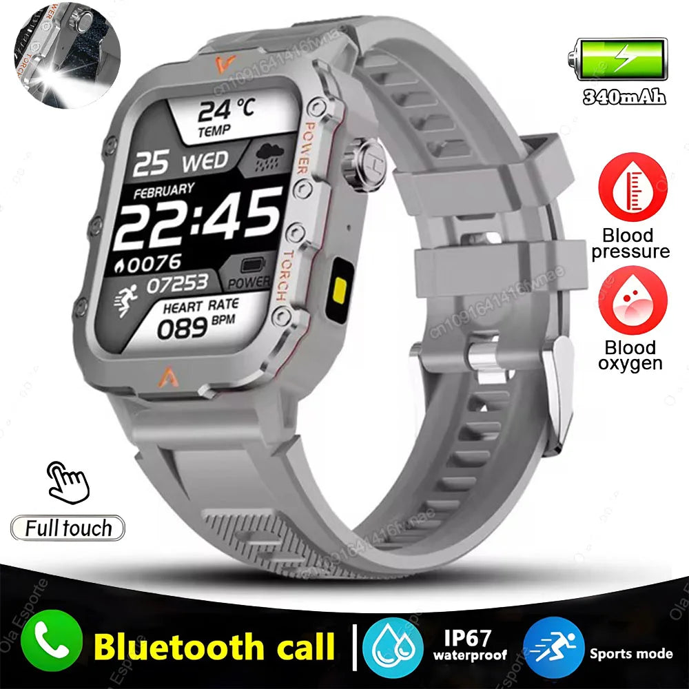 2026 New SmartWatch Men For Women Militray Outdoor GPS Tracker Sport Watches Heart Rate Sleep Waterproof Smart Watch IOS Android