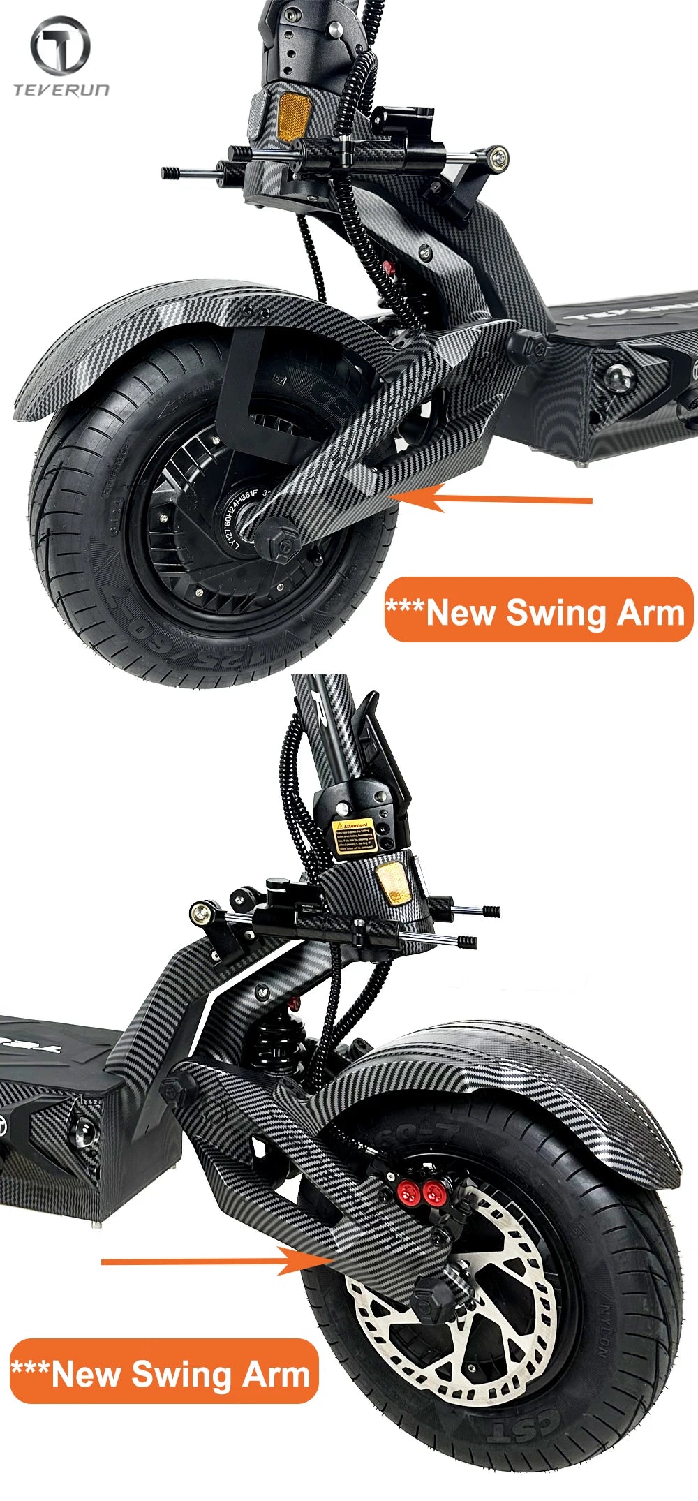 2026 Newest TEVERUN Fighter Supreme 7260R V4 72V 60Ah Battery 2*5000W Motor 13inch Tire Max Speed 110km/h Center Display