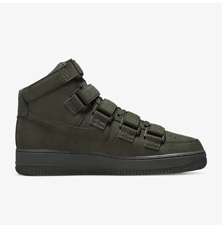 Nike Official Authentic Air Force 1 Unisex High-Top Sports Sneakers with Velcro DM7926-300
