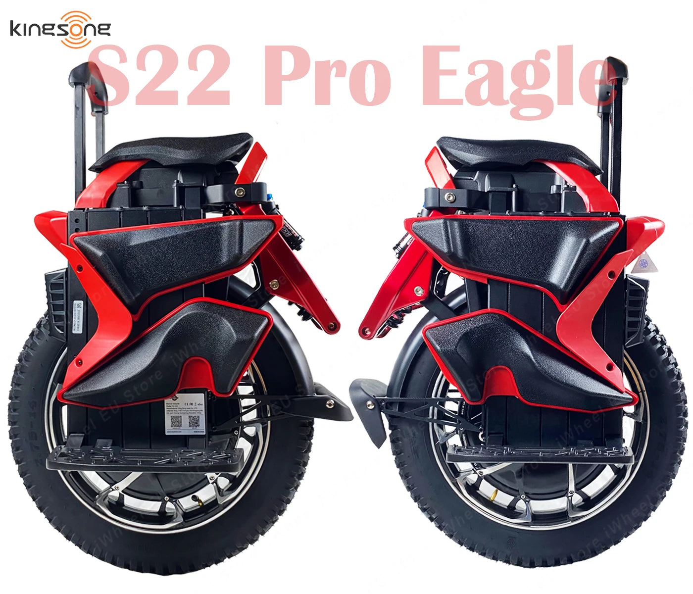 Newest KingSong S22 Pro 126V 2220Wh Electric Unicycle 4000W Motor 20 Inch Off-road Suspension KS S22 Pro Electric Unicycle