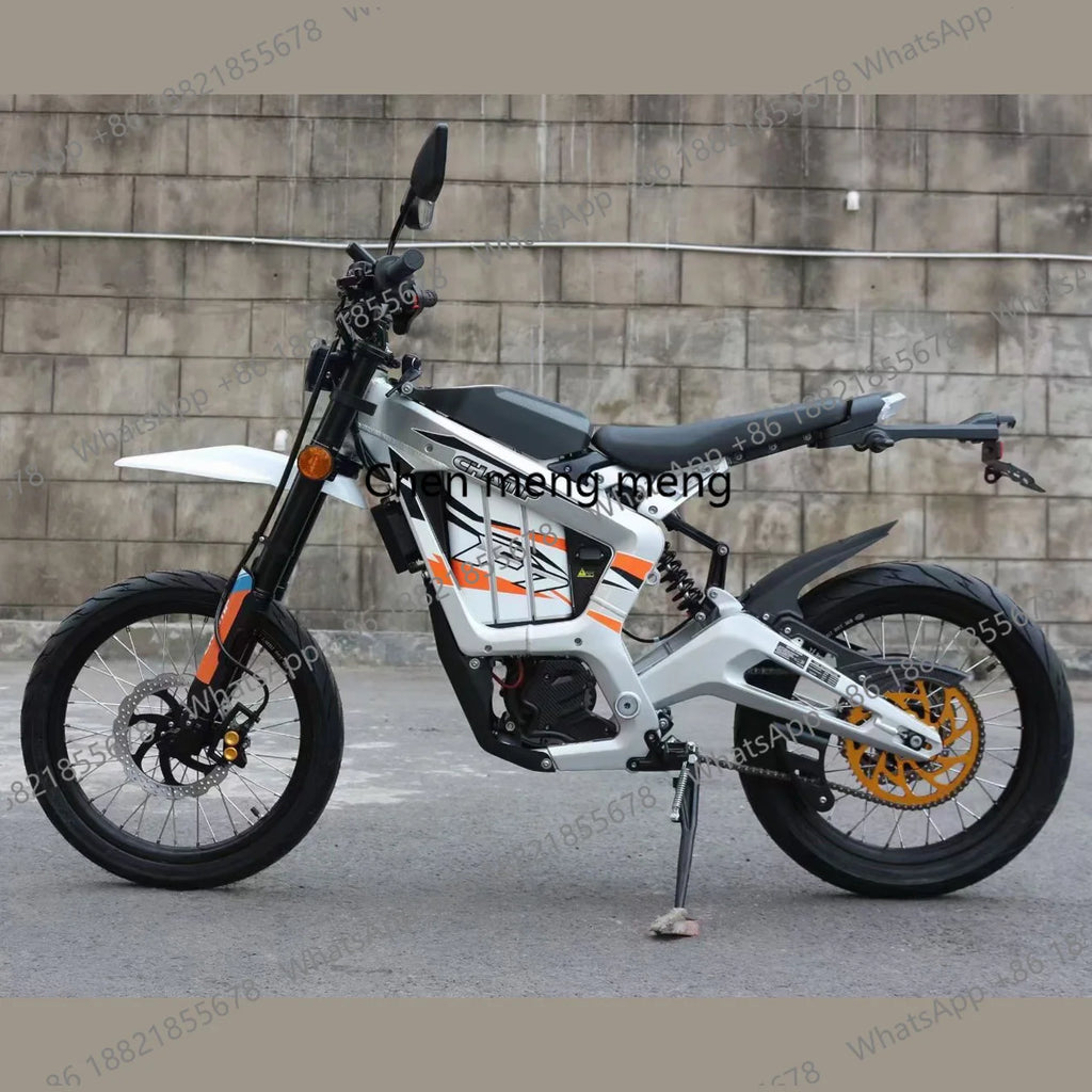 72V 40Ah 7500W 100km/h Speed Road Legal Off-road All Terrain Dirt Bike Electric Motorbike