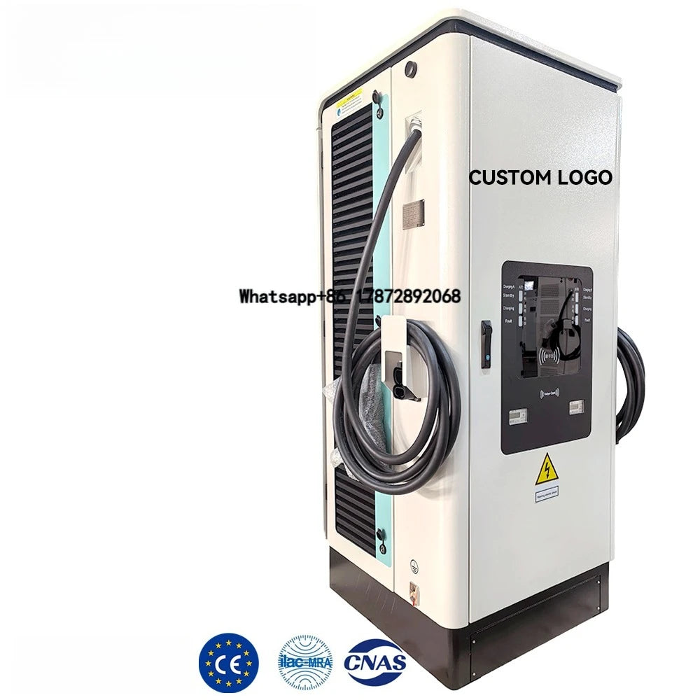 Factory Wholesale New Floor-mounted 120kW CCS2 DC EV Charging Stations for Electric Vehicles