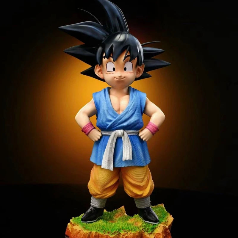 Brand New 1/6 Dragon Ball Anime Figure Torankusu Son Goku Pan Periphery Resin Collect Model Desktop Ornaments Birthday Gift Toys