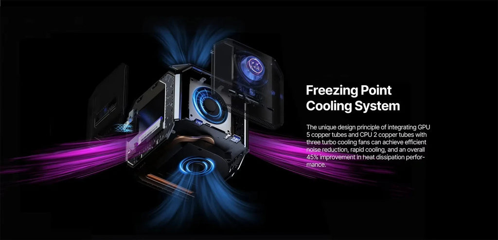Mini Gaming PC with 12th Gen Core I9 12900H RTX3060 Desktop Computer PCIE 4.0 WiFi 6