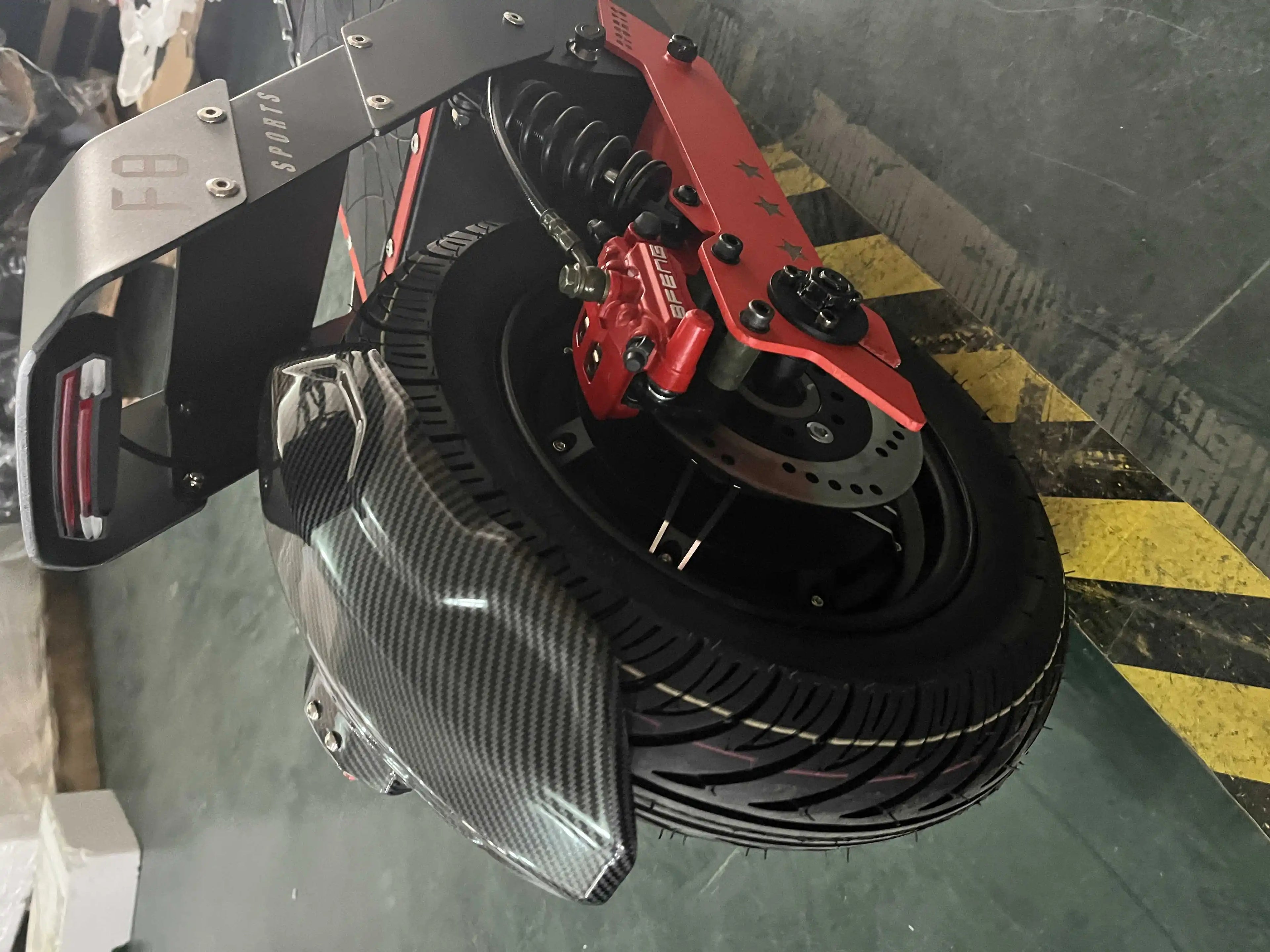 Trending F8 Fast Speed 80-90MPH 120-140KMH Electric Scooter 72V 15000W Racing Motor 180A Controller Powerful E Scooter Adults
