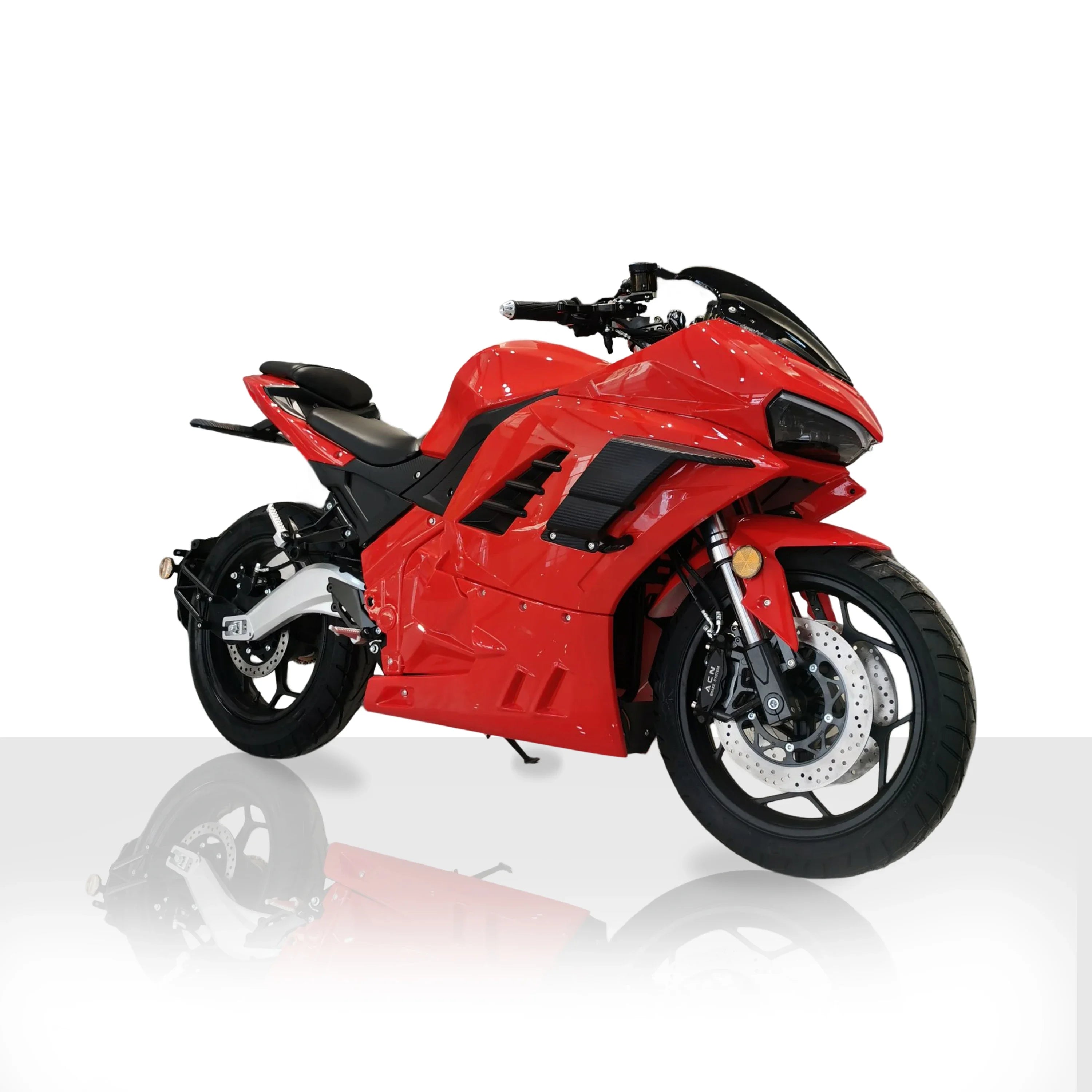 Lithium-ion 72V Center Motor 4000W Fast Speed 130KM/H Chopper Electric Motorcycle