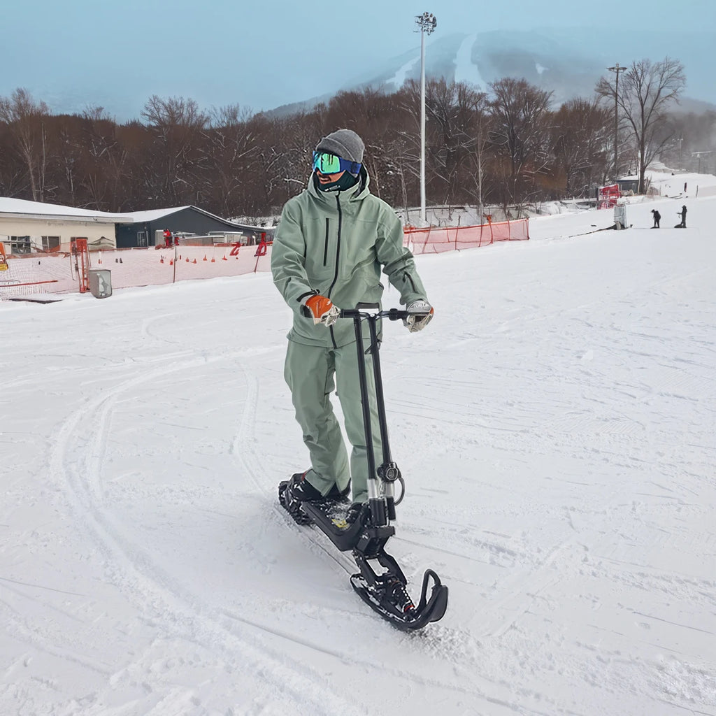 New Fashion 2024 Winter Off Road Kick electric snow scooter snowmobile for adults salecustomcustomcustomcustom