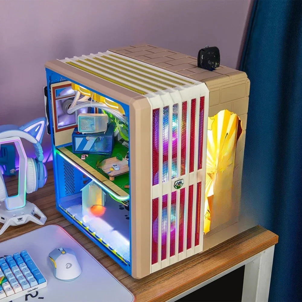 13700K RTX4070Ti desktop water-cooled computer host