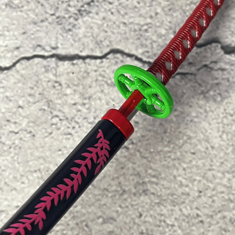 10inch Metal Katana Anime Safe Unsharpened Damascus Sword Ninja Knife Blade Real Japanese Katana Original Samurai Sabre Toy Gift